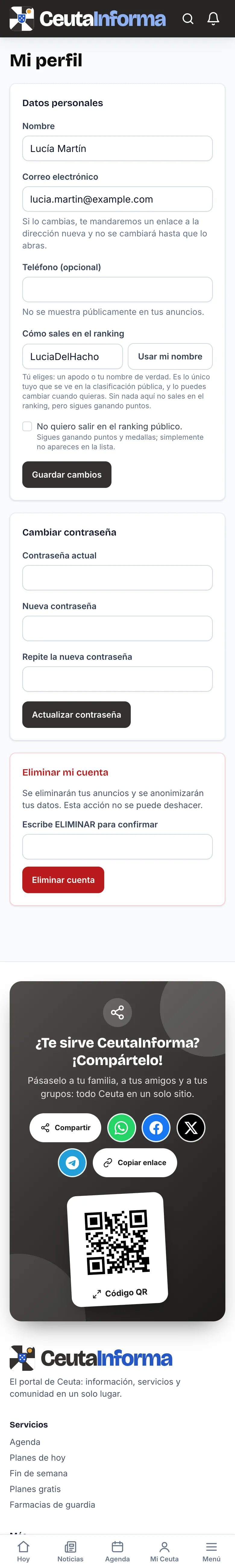 Mi perfil