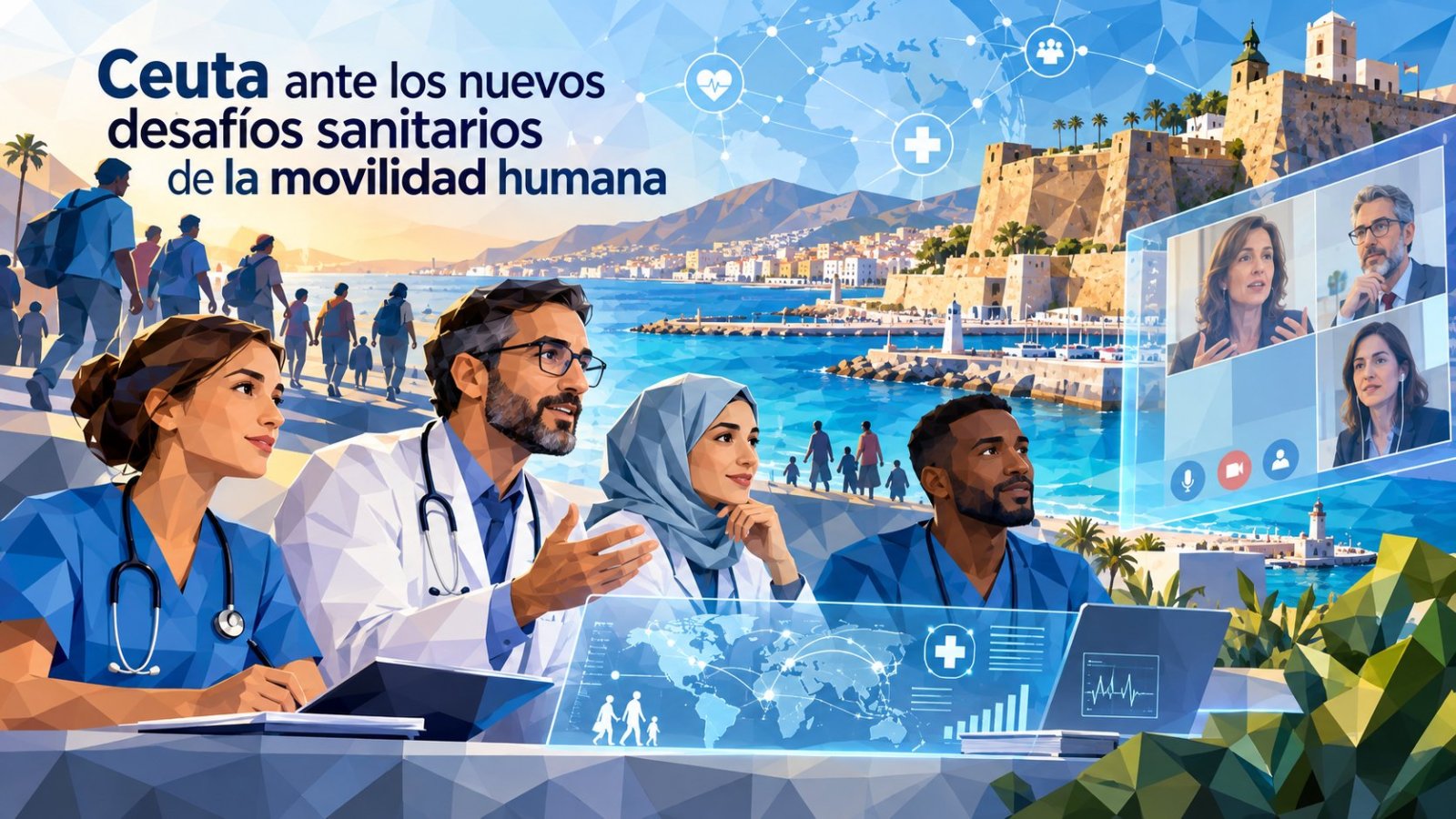 Imagen de la noticia: Un webinar gratuito analizará el 20 de octubre los retos sanitarios de la migración en Ceuta