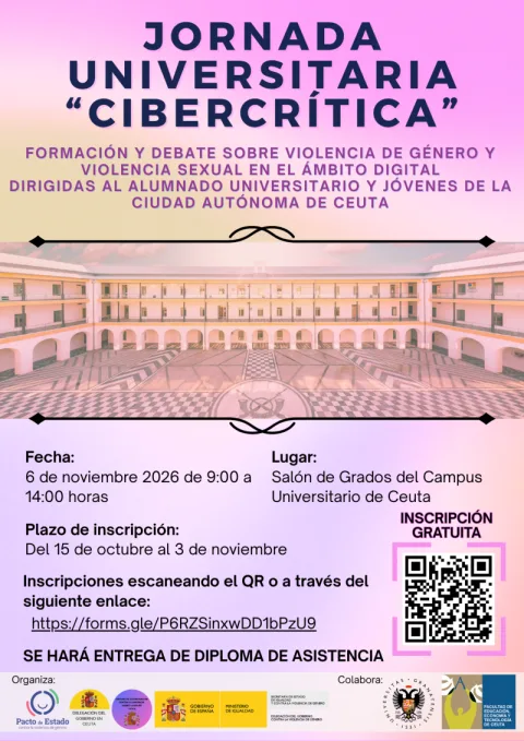 Imagen de la noticia: La Facultad de Ceuta abre la matrícula de una jornada sobre violencia de género digital