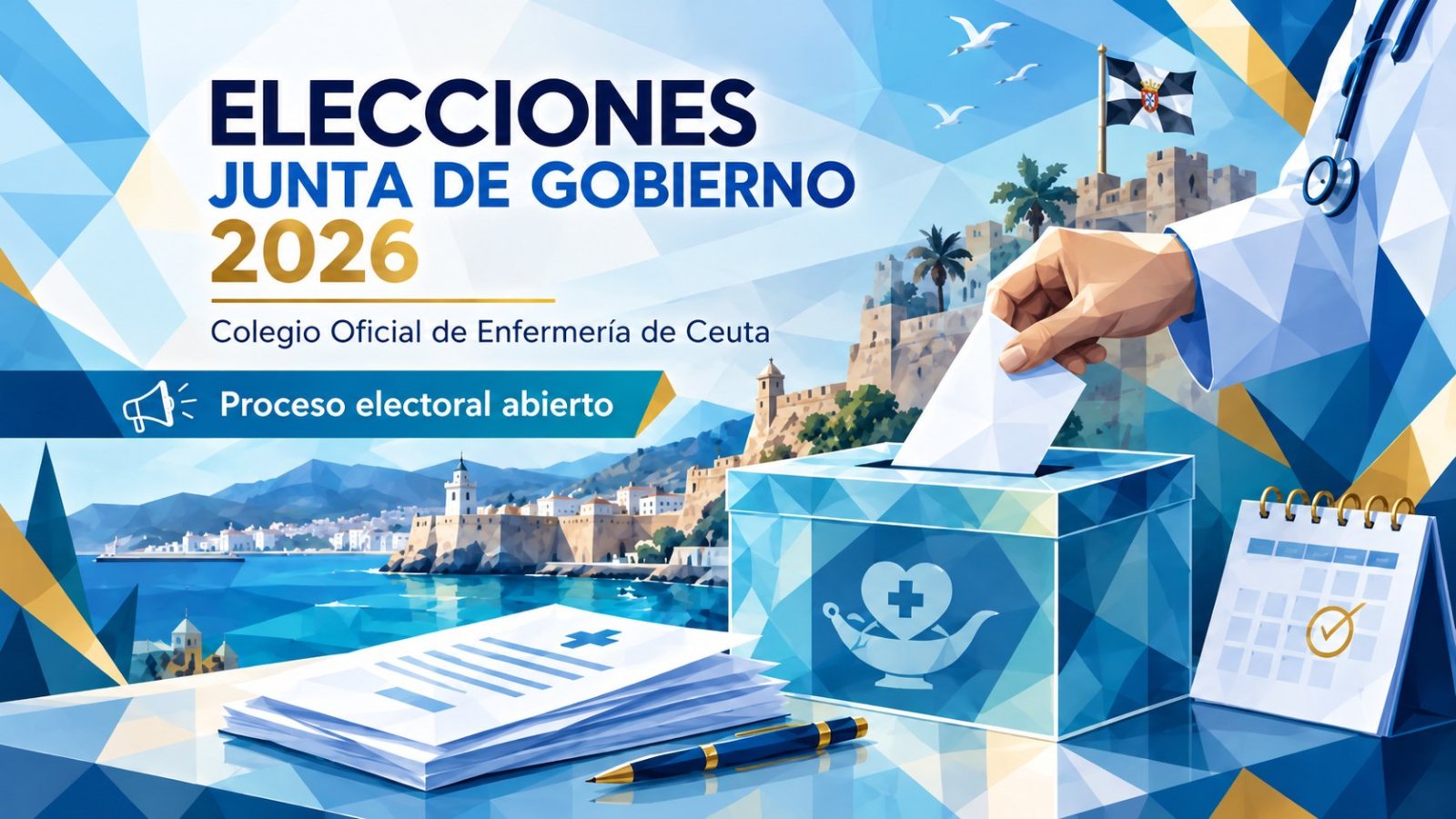 Imagen de la noticia: El Colegio de Enfermería de Ceuta abre el plazo para presentar candidaturas a su Junta