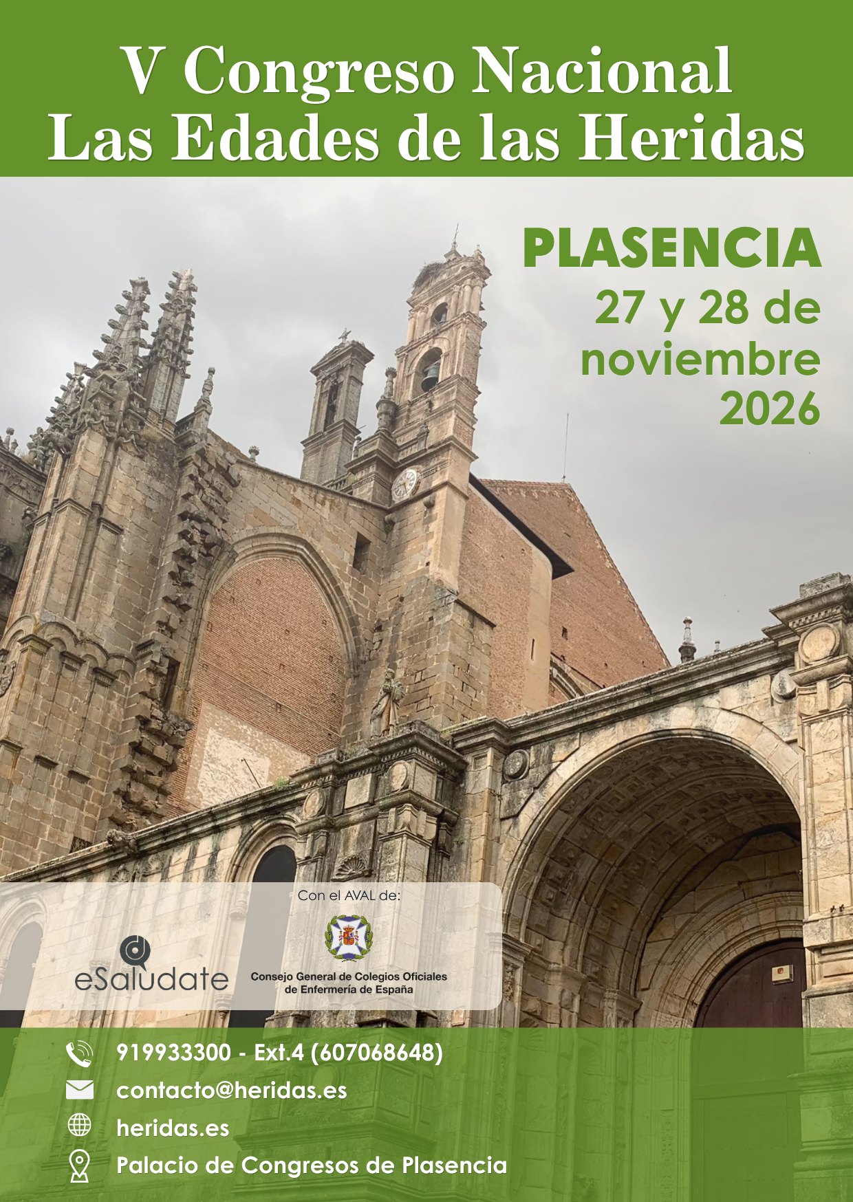 Imagen de la noticia: Enfermería de Ceuta puede inscribirse al congreso de heridas de Plasencia con un 5 % menos